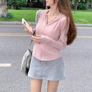 집업트레이닝 아이스실크 자외선차단 데일리 G126900 후드점퍼 의류