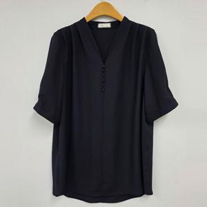 나야홍 / 빅사이즈 508 에이미양면셔링블라우스 DOLU526