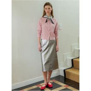 [올리브데올리브]H라인 페이크 레더 스커트 OL4AS8660