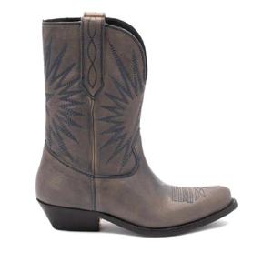 25 FW 골든구스 스타 자수 레더 부츠 GWF00784F007608 TP442250118