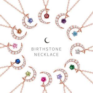 탄생석 달큐빅 목걸이 12종 컬러 택1