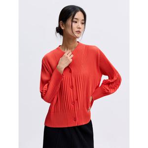 [플리츠미][플리츠미] 에센셜 솔리드 버튼 자켓_EPJKF125001