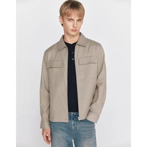 [지오다노] 남자 코튼 집업 셔켓 075903