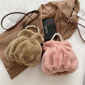 gb_MT_22906 페이크퍼 털가방 진주 토트 크로스백