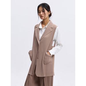 [플리츠미][플리츠미] 테일러드 버튼 베스트_PPVTF125006