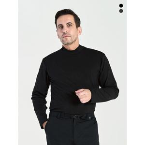 [마운틴벨리]가을 겨울 필수 쫀쫀 하프넥 스판 이센셜 이너 티셔