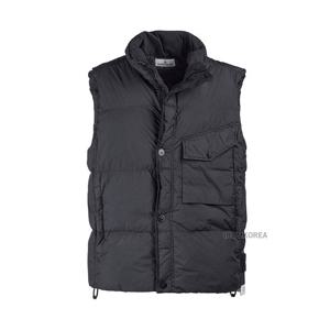 [스톤아일랜드] FW25 남성 크링클 렙스 패딩 조끼 K2S15G100003 S0A23 V0029