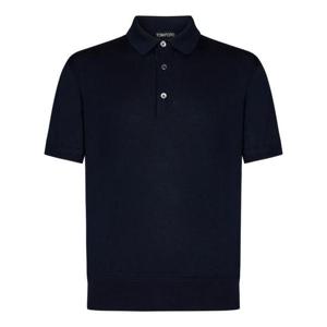 톰포드 폴로 티셔츠 KPS004YMC024S25 HB785 Blue