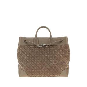 BOTTEGA VENETA Dove grey large Andiamo Voyager travel bag 827066V1QE5 2818