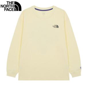 노스페이스 NT7TR70C 남여공용 루즈핏 긴팔티 카라비너 라운드 티셔츠