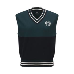 M 캘러웨이골프민소매 PQC CWSO23F406_GR 여성 V넥 컬러베스트