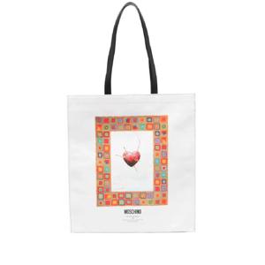 25 FW 모스키노 하트 오브 울 프린트 숄더 백 A75848002 TP442452718