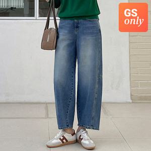[GS단독-조아맘] 폴 커브절개 배기핏 데님