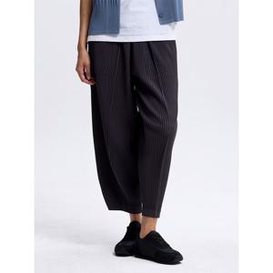 [플리츠미][플리츠미] 펀칭 폴딩 플리츠 배기 팬츠_PPPTF125011