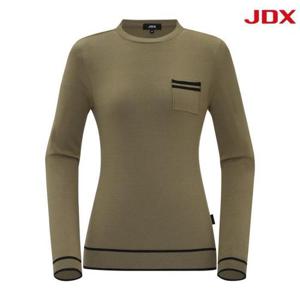 JDX HC03 여성 포켓 포인트 라운드 풀오버 X1SPW7331