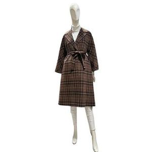 [씨]MARIOSI체크 오버핏 울코트SFHRY2620b