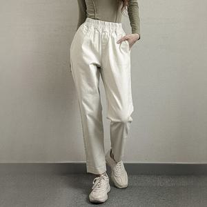 나야홍 / 빅사이즈 509 뒤트임포인트밴드팬츠 DLOP104