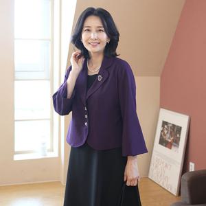[쉬즈마담]J31706 시즌2 꽃버튼 쁘띠 자켓 50대 엄마옷