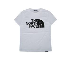 노스페이스 키즈 화이트 Teen 반팔 티셔츠 NF0A8EHG FN41