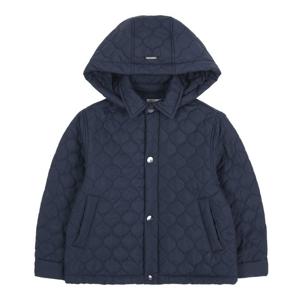 [빈]네이비 퀼팅 후드 탈부착 점퍼BZ11JP01NV