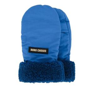 보보쇼즈 키즈 블루 패딩 장갑 B225AI029 BLUE