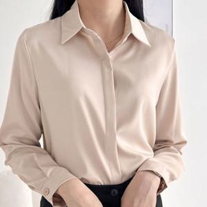 셔츠 정장 오피스 셔츠 블라우스 DJJ8385