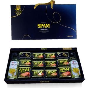 명절선물세트 스팸복합100호 스팸 카놀라유 4개세트