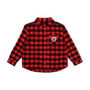 [블루독]체크요크포인트셔츠_RD (23A1532001)