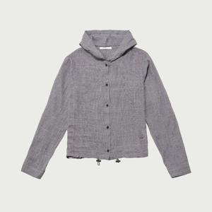 [행텐 틴즈]여성 스트링 디테일 후드 셔츠_100(10530-120-644-45)