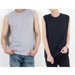 라운드티 민소매나시면T 1개 티셔츠 라운드티 티 기본티 봄