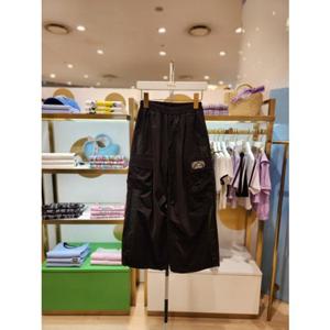 프렌치캣5 티파니 블랙화섬카고바지 (T54KAP030)