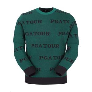 [PGA TOUR][패플 단독] 남성 전판 버티컬 로고 풀오버 L223KT204