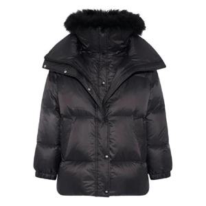 25 FW 이브살로몬 램스울 트리밍 패딩 재킷 26WFM00480M07W TP442319024