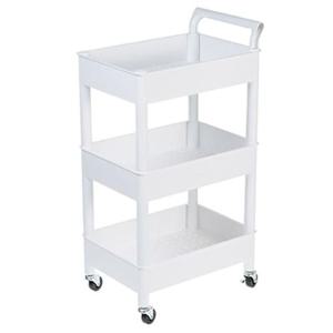 마이룸트롤리이동식3단(460X330X860mm 화이트) 사무용품 생활용품 정리용품 수납용품 보관용품 정리박스 수납박스 보관박스 바스켓 바구니