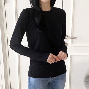 나야홍 / 빅사이즈 509 매치쉬운롱슬리브티셔츠 DLIV216