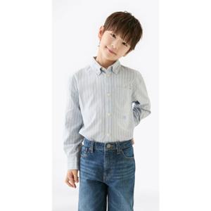 [타미힐피거칠드런] 스트라이프 플래그 셔츠 T42F6HSH130BT1