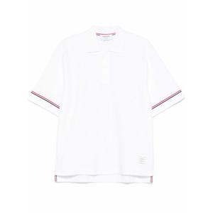 [THOM BROWNE] 라프리마 여성 티셔츠 앤 폴로 화이트 MJP209A J0199100 /10