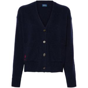 폴로 랄프로렌 로고 자수 가디건 211914536001