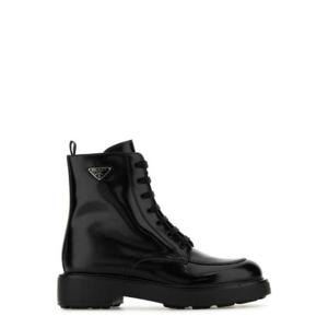 프라다 트라이앵글 로고 앵클 부츠 1T647NFG050055 F0002 TP949040151