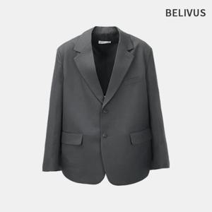 빌리버스 남자 투버튼 어깨패드 테일러드 자켓 정장 수트 BFLET001