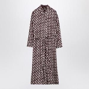 막스마라 타임리스   긴팔원피스 FW24 MICAELAVI 2758502 Burgundy