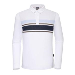 JDX HC12 컬러블록 스트라이프 티셔츠 X2TLW3445WH