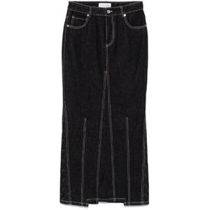 마린세르   롱스커트 FW24 WSK074ARDEN0001BK99 2907761 Black