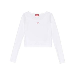 디젤   긴팔 티셔츠 FW25 A051060EJAI100 6250888 White