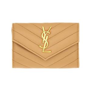 생로랑 지갑 414404 AAA442357 BEIGE