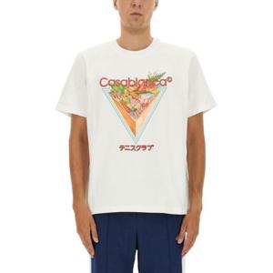 카사블랑카 반팔 티셔츠 M AW25 JTS 001 01TENNIS CLUBICON MULT