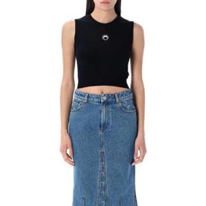 마린세르   니트 SS25 WTK043ACKNI0511BK99 5234512 Black