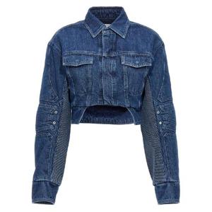 오프화이트   데님 자켓 SS23 OWYE044S23DEN00145004500 2043359 Blue