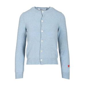 꼼데가르송   가디건 FW25 AX N091 0512 5941313 Light blue