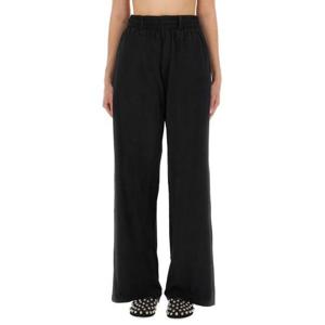 알렉산더 왕 스트레이트 팬츠 1CC3254879 001 BLACK